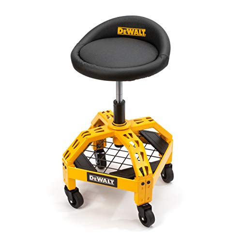 Dewalt Padded Rolling Shop Stool