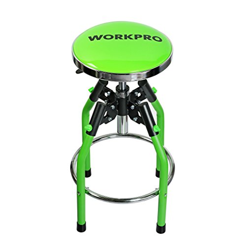 WORKPRO Adjustable Hydraulic Shop Stool