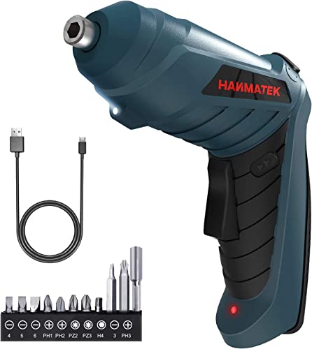 The HANMATEK Cordless Screw Gun sold on Amazon