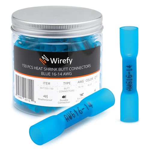 wirefy heat shrink butt connector