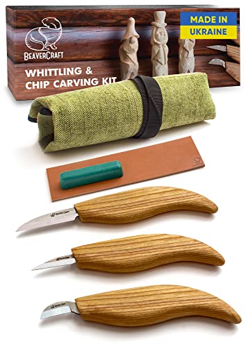 BeaverCraft Wood Carving Set