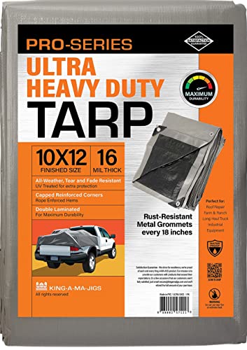 KING-A-MA-JIGS Heavy Duty Tarp