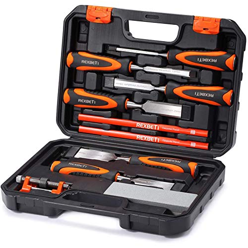 REXBETI Premium Wood Chisel Set